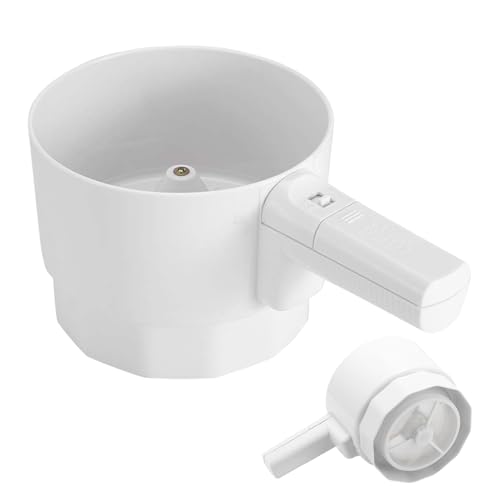 Tamizador Eléctrico de Harina,Criba Automática Operada por Batería Portátil de Gran Capacidad | Tamizador para Harina y Colador para Azúcar en Polvo,Para Granos, Partículas y Polvo en Cocina y Cocina