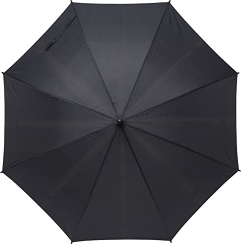 SF SAVINO FILIPPO Parapluie noir de pluie compact portable refermable avec étui, Noir Cover