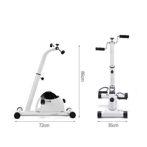 Mini bicicleta portátil plegable para ejercicio de brazos y piernas miniatura 5