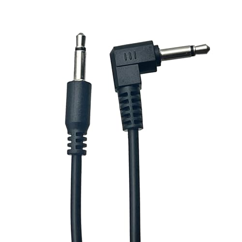 Cable Mono 3.5mm, Pack 2, 30 cm, Ángulo Derecho miniatura 2