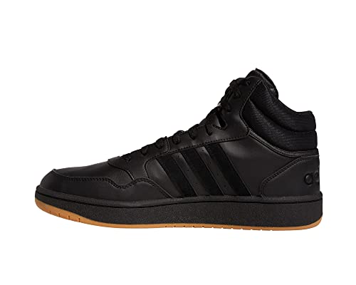 Produktfoto von adidas Herren Hoops 3.0 Mid Classic Vintage Shoes Basketball Sneaker, core Black/core Black/FTWR White, 44 EU