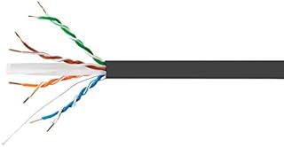 Monoprice Cat6A Plus Bulk Ethernet Network Cable - 1000 feet - Blue | Bare Copper, 650MHz, UTP, Solid, Riser-Rated (CMR), 23AWG, 10G - Entegrade Series