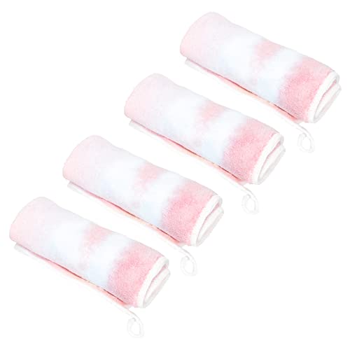 Alipis 4 Piezas De Toalla Arcoíris Toallitas Faciales Toalla Toallita Bebé Toalla Decorativa Toallas Decorativas Toalla De Baño para Niños Pequeños Toalla De Baño para Bebés Toallas Y