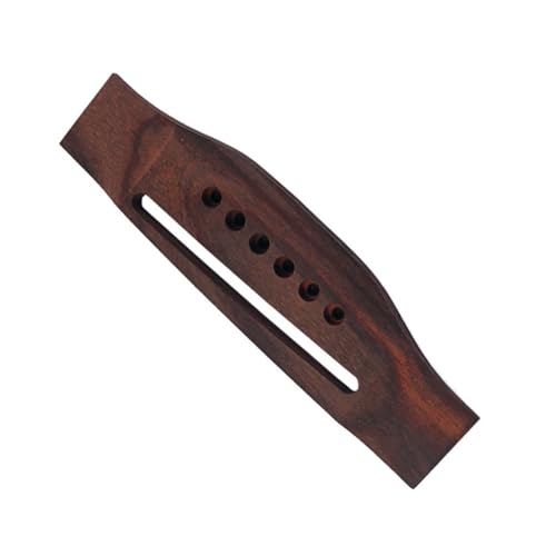 ibasenice アコースティックギターパーツ ベース サドル サドル部品 鍵 成分 アコースティックギター 部品 橋 ギターサドル ギター 木製 Coffee
