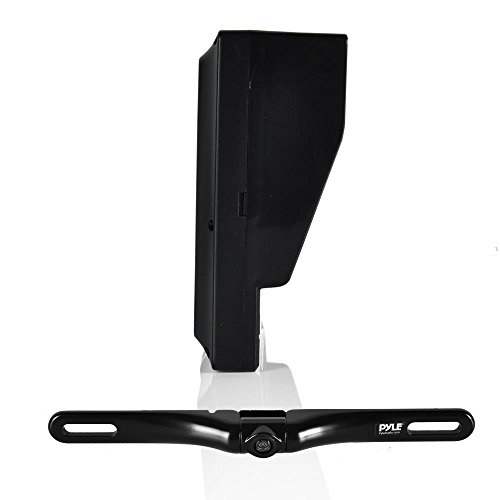 Pyle Dash Cam Car Recorder - Front & Rear View Camera 7 Inch Monitor Windshield Mount Full Color Hd 1080P Dvr Video Security Camcorder For Vehicle - Pip Night Vision Audio Record Micro Sd (Plcmdvr72) #TOP3