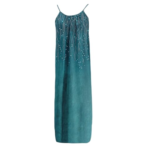Image of HTHLVMD Backless Cami Dress Summer Dresses for Women 2026 Spaghetti Strap Dresses Womens Solid Color Backless Cami Dress