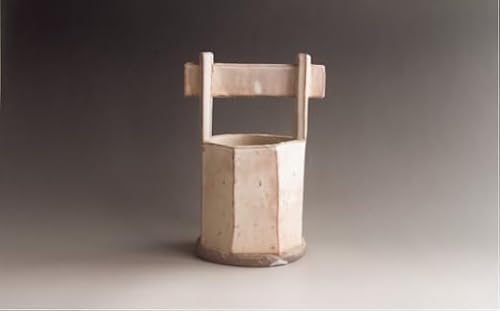 萩焼 8代佳炎作 萩手桶花入 |HG000609