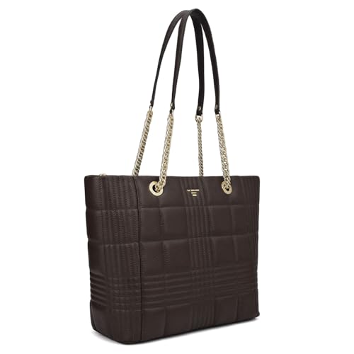 Image of Da Milano Leather Tote Bag for Women (01944)