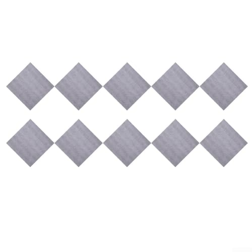 10 pegatinas antideslizantes para azulejos de suelo para decoración práctica y estética del hogar (gris claro)