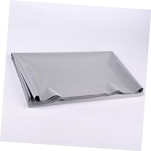 Evite complicaciones con una cortina de proyector plateada Angoily portátil 3