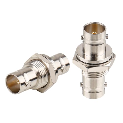 Adaptador BNC Hembra a BNC Hembra 75 Ohm 2 unidades miniatura 1