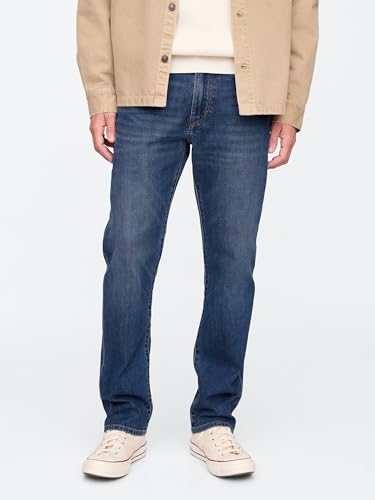 Image of Gap Men's Straight Fit Denim Jeans