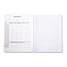 Amazon Basics College Ruled Composition Notebook, 4-Pack, 100-Sheet, Assorted Marble Colors