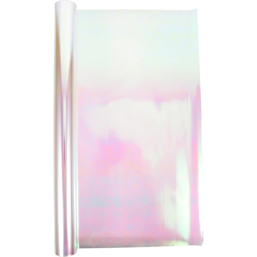 MAGICLULU Papel Celofán Iridiscente para Envolver Regalos y Flores, Rollo 56 Cm X 9,1 M, Grosor 5,8 Micras, Envoltura Decorativa para Manualidades y Cestas de Cumpleaños