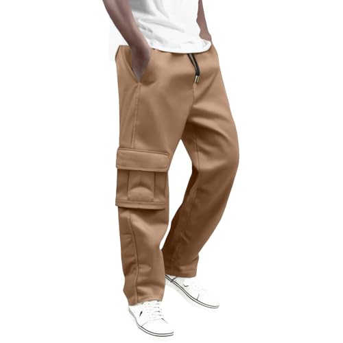 Pantalon de travail long résistant en toile de coton avec poches cargo