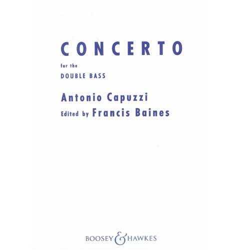 Capuzzi Concerto In F For Double Bass 0123456798274 Books