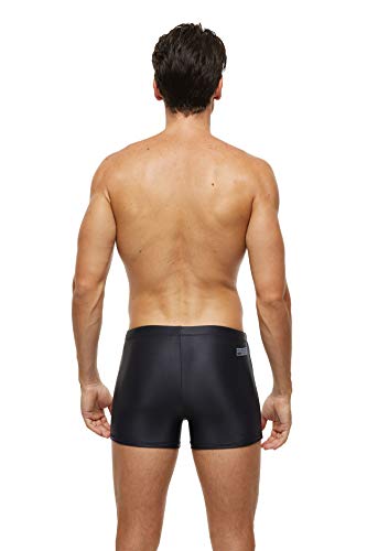 SALENT Men's Square Leg Athletic Swimsuit Swim Trunk Swimwear Bathing Suit Board Short4
