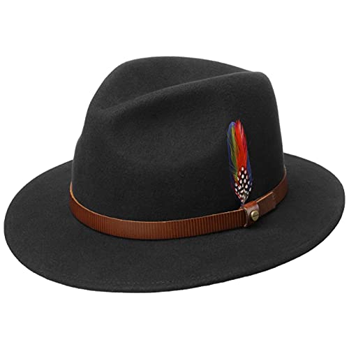 Stetson Cappello in Lana Fallon Traveller Uomo - Outdoor di Feltro con...