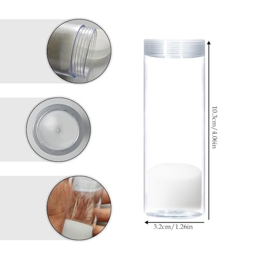 Tubos transparentes para monedas 32mm, pack de 10 miniatura 2
