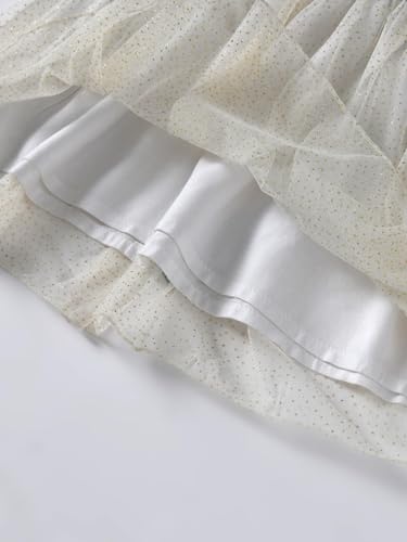 Image of mini mama Girl's Satin A-Line Midi Special Occasion Dress