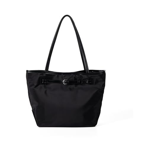 Poches sous les bras pratiques sur ce sac en nylon contre le vol urbain