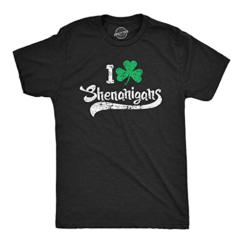 T-shirt St Patrick homme : cadeau humour trèfle irlandais original
