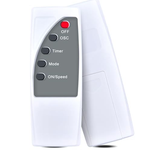 GOUYESHO Nue - Mando a distancia de repuesto compatible con ventilador de pared Duronic FN55 WE