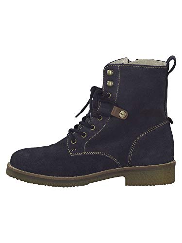 Tamaris 1-1-25249-23, Stivali Combat Donna, Blu