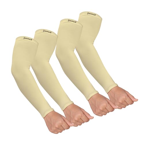 Image of Arm Sleeves for Men & Women, Sun Protection & UV Compression Hand Sleeves for Cycling, Running, Outdoor Sports & Activities, Hand Cover for Bike Riding