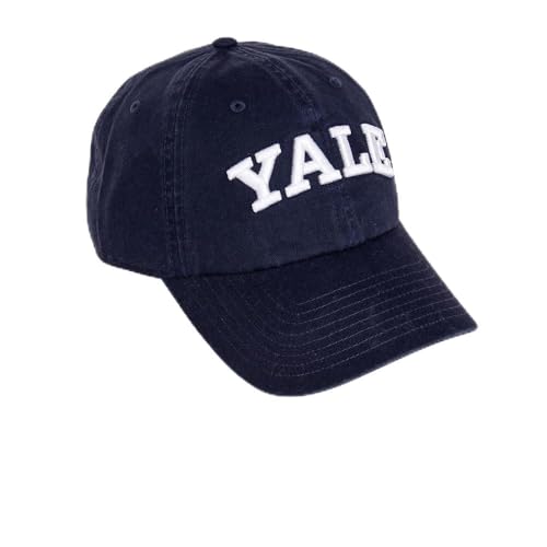 Desert Cactus Yale University Baseball Hat Bulldogs Brimmed Embroidered Hats Cap Adjustable Cloth Strap Adult (Style B1) Blue