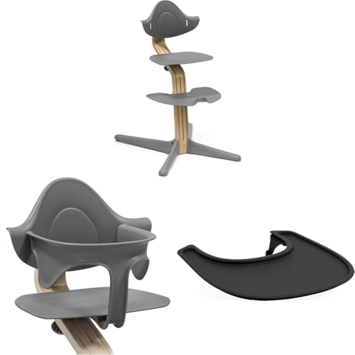 Stokke �X�g�b�P �y�Z�b�g���i�z�m�~ �`�F�A �I�[�N �O���[ �{��+ �x�r�[�Z�b�g + �u���b�N�g���C