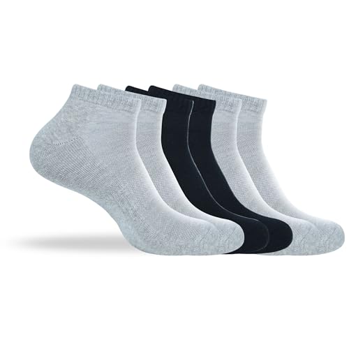 Image of Women's Ankle Socks Thick Cushioned Cotton, Moisture-Wicking socks, Breathable Performance Socks for Running, Sports