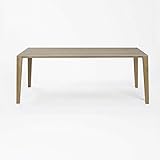 lambert tisch tavola zeitlos-schönes Design Lambert Aracol Tisch Eiche Massiv, Weiß Gekälkt100X240 H76