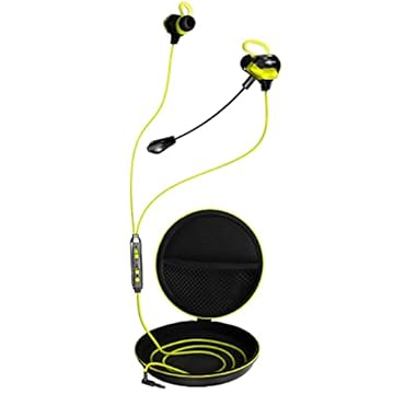 WAAW by ALOK Fone de Ouvido Gamer ENERGY 10EWG com Fio, Intra-Auricular, Microfone Extra Destacável, Case de Transporte