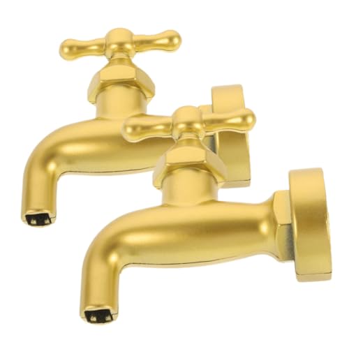 GOOHOCHY 2Pcs DIY Invisible Faucet Fountain Ornament Creative Floating Water Spout for Home Decor Tabletop Fountain Accessory Elegant Outdoor Water Feature for Luck and Prosperity