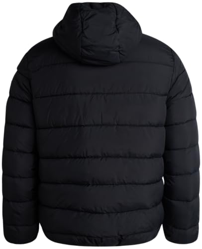 Image of Reebok Mens Heavyweight Sherpa Lined Puffer Parka, Quilted Ski Jacket | Water and Wind Resistant Shell Keeps You Dry, Durable Build for Daily Commutes or Outdoor Adventures