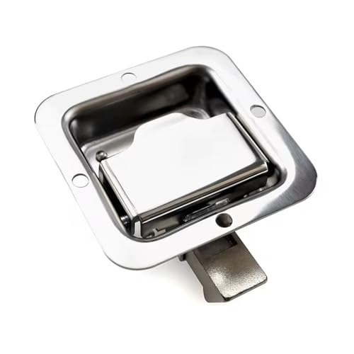 Serrure de panneau acier inoxydable 82mm XK105 finition brute
