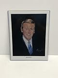 Vin Scully 8.5 x 11 Unocal Los Angele Dodgers Portrait with Rigid Display Protector