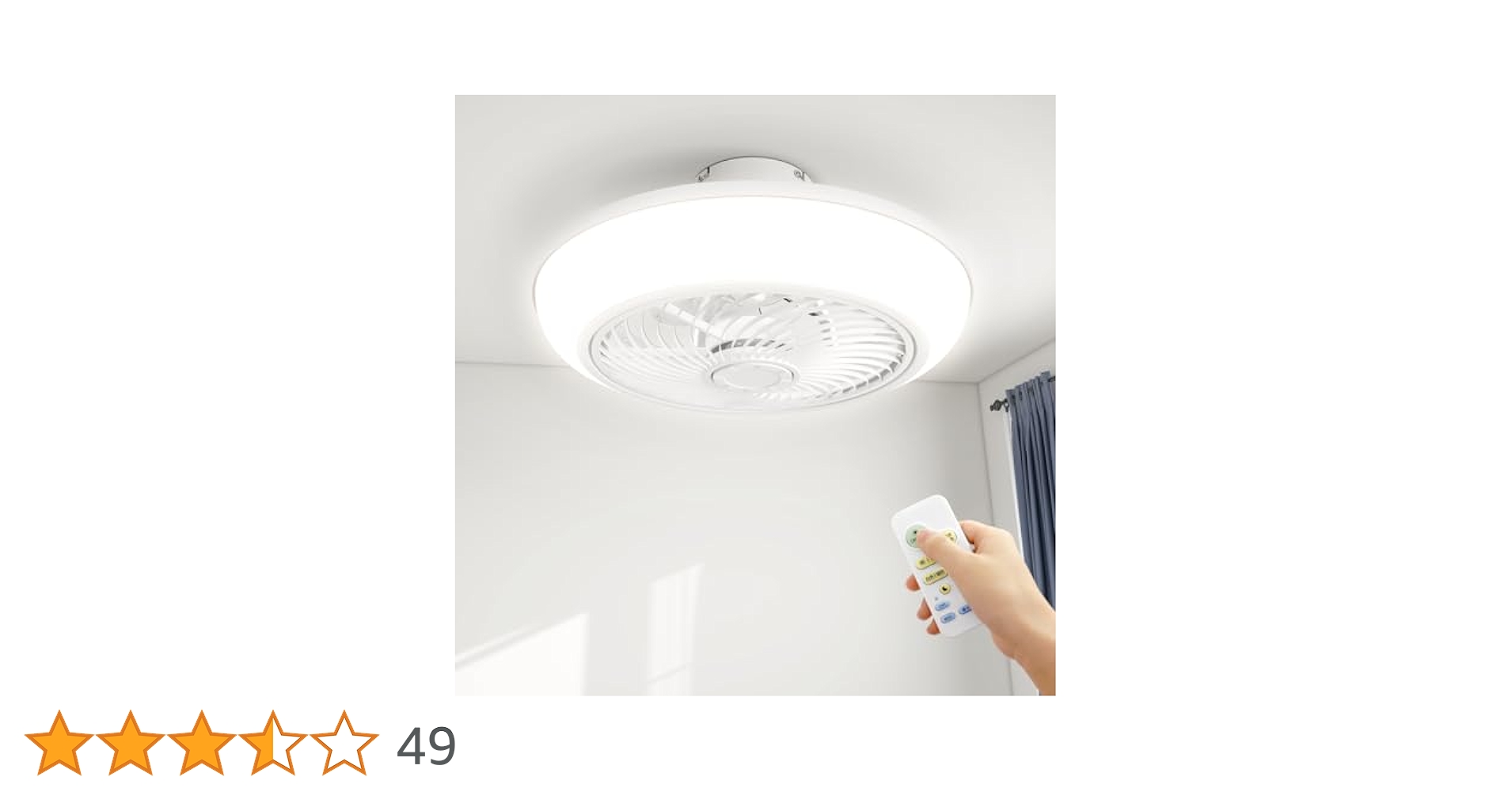 ❤️1品限り❤️シーリングファンライト led 52W 4,500lm 150W相当 Amazon.co.jp : TENKOO&YOU シーリングファンライト led 52W