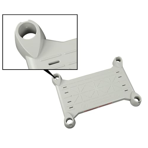 Plataforma compatible para escalera de piscina BiltMor gris miniatura 5