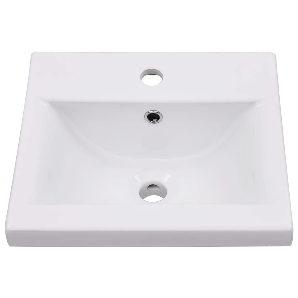 Genérico Lavabo encastrado de cerámica 42x39x18 cm,Bricolaje,Fontanería,Piezas para fontanería,Lavabos y fregaderos,Lavabos,145060