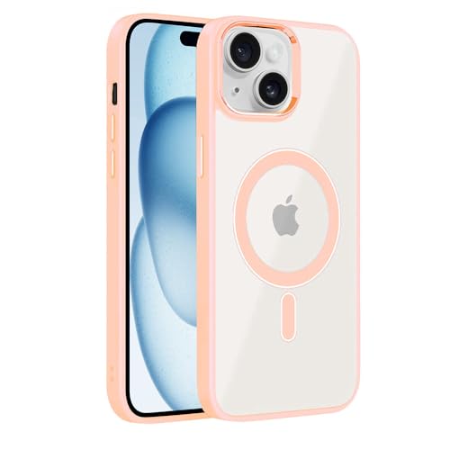 Image of amazon basics Basic Case for Apple iPhone 15 (Silicone Pink)