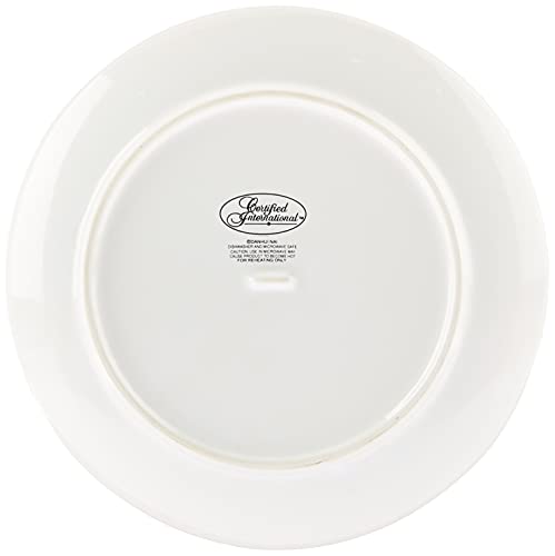 Certified International Famhouse 10.75" Dinner Plates,Set Of 4 Assorted Designs, Large #TOP2