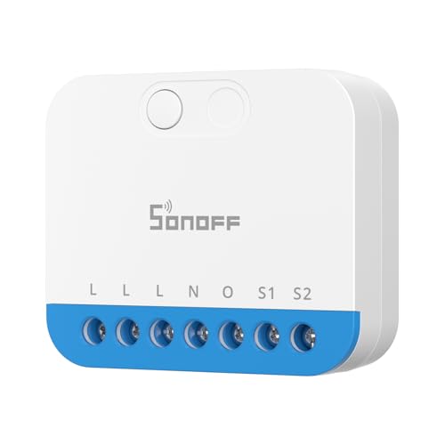 SONOFF Mini DIM Zigbee - Interruptor regulador de intensidad para LED regulable, transformadores electrónicos, bombillas incandescentes y halógenas, Zigbee 3.0, requiere cable neutro, medición de