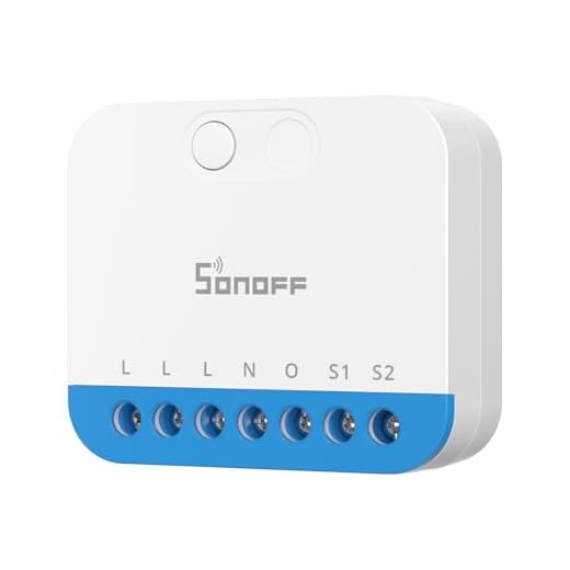 SONOFF MINI DIM Zigbee Dimmer Schalter für dimmbare LED, elektronische Trafos, Glüh- & Halogenlampen, Zigbee 3.0, Neutralleiter erforderlich, Leistungsmessung, kompatibel mit Alexa/Google Home/IFTTT