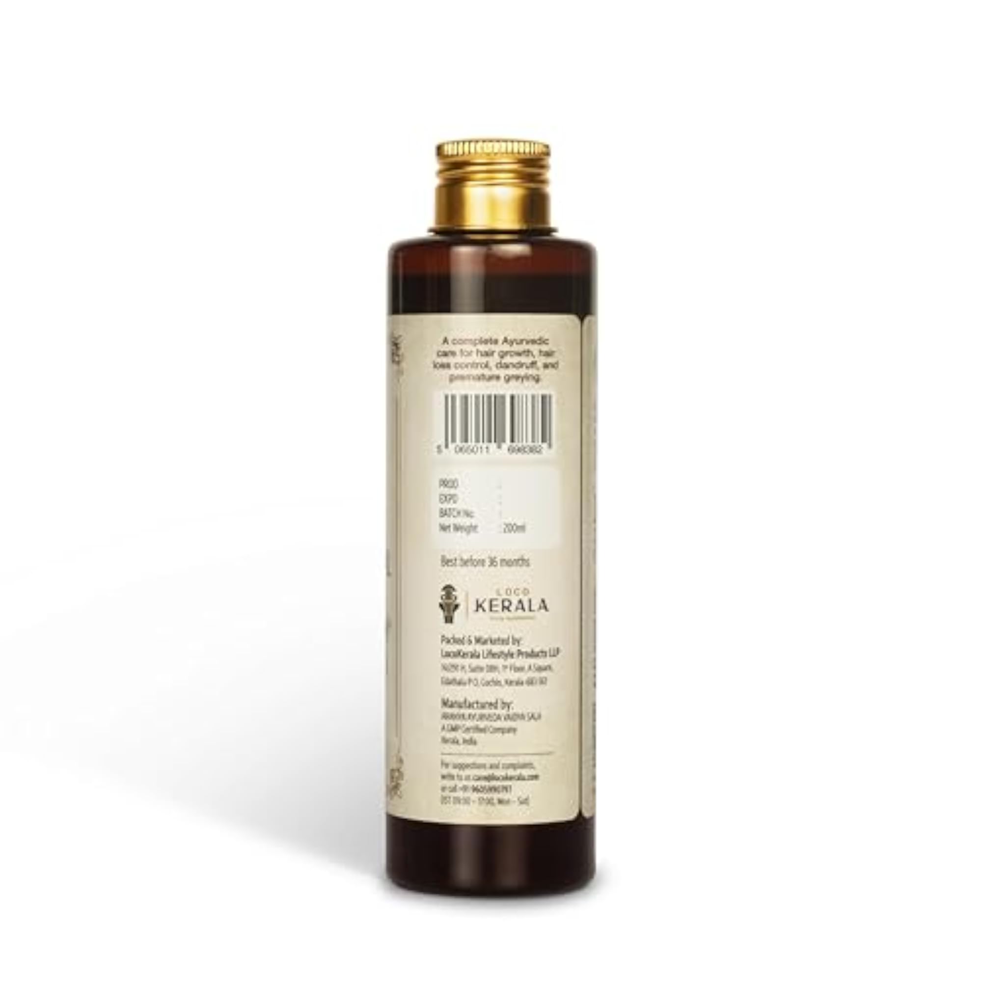 Neelibringadi Ayurvedic Hair Oil, 200ml
