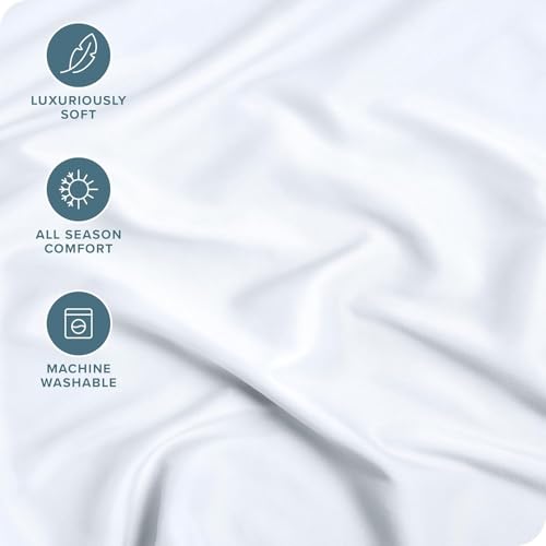 Image of 400 TC Cotton Elastic Fitted Bedsheet with 2 Pillow Covers for King Bed 78 x 72 8 Inches White Solid Color Fitted Sheet