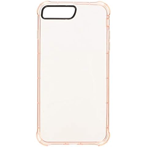 Asmyna Cell Phone Case for Apple iPhone 7 Plus - Transparent Rose Gold Cover
