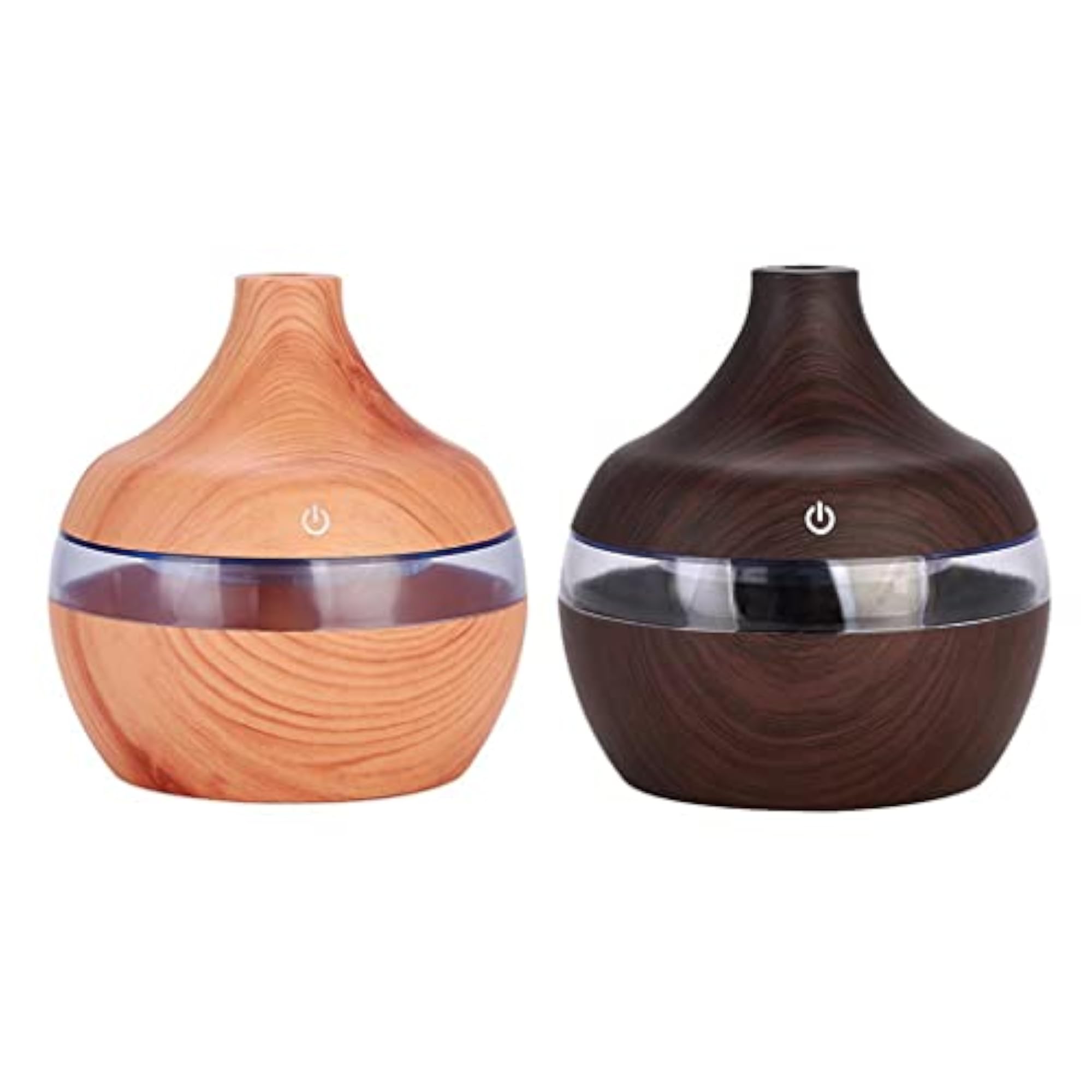 Wood Grain USB LED Essential Diffuser