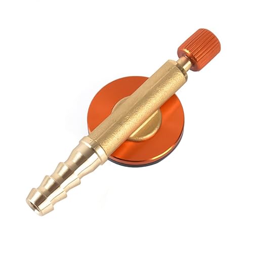Alnicov Universal-Messing-Herdbrenner-Umschaltventil, Sicherheits-Herdschalter-Adapter für Outdoor-Camping
